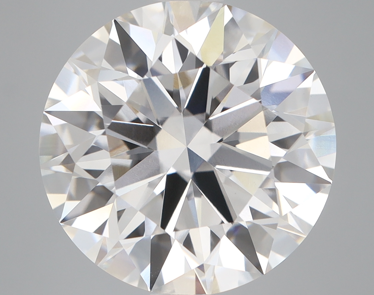 Round loose laboratory-grown diamond available through GVJ